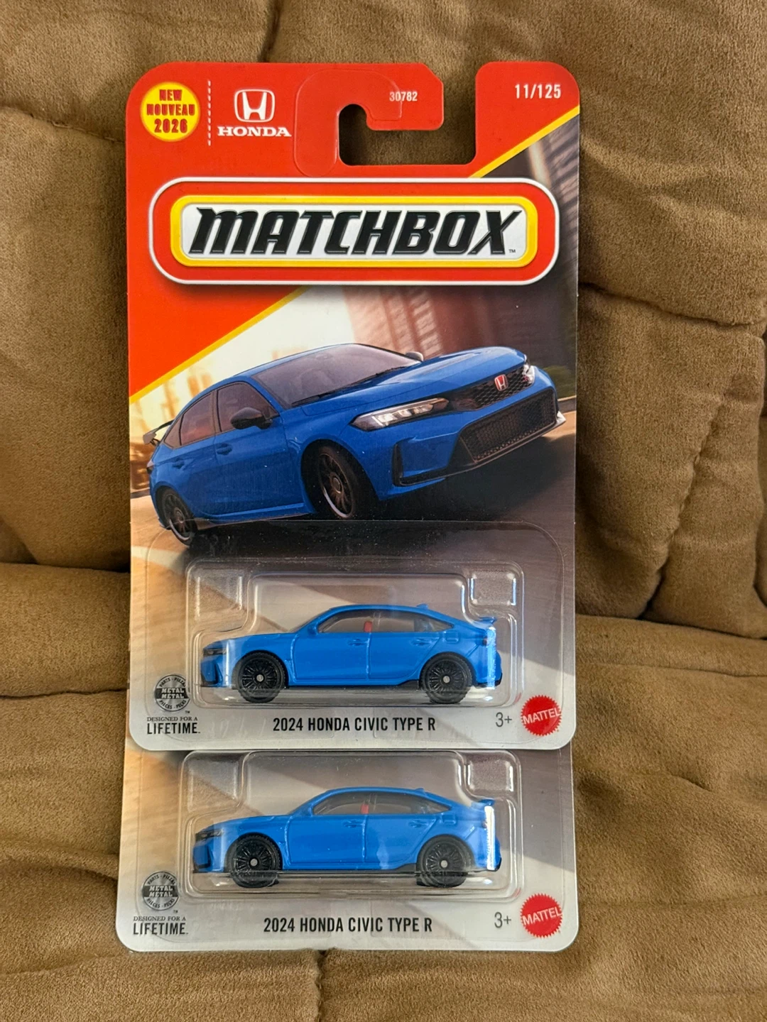 Matchbox 2024 Honda Civic Type R lot of 2