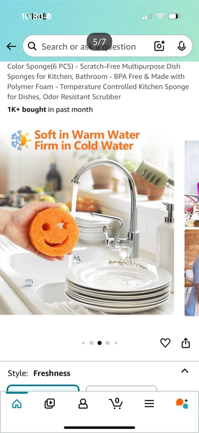 Color Magic Sponge Scrub Daddy Flexible 3pk - photo 4