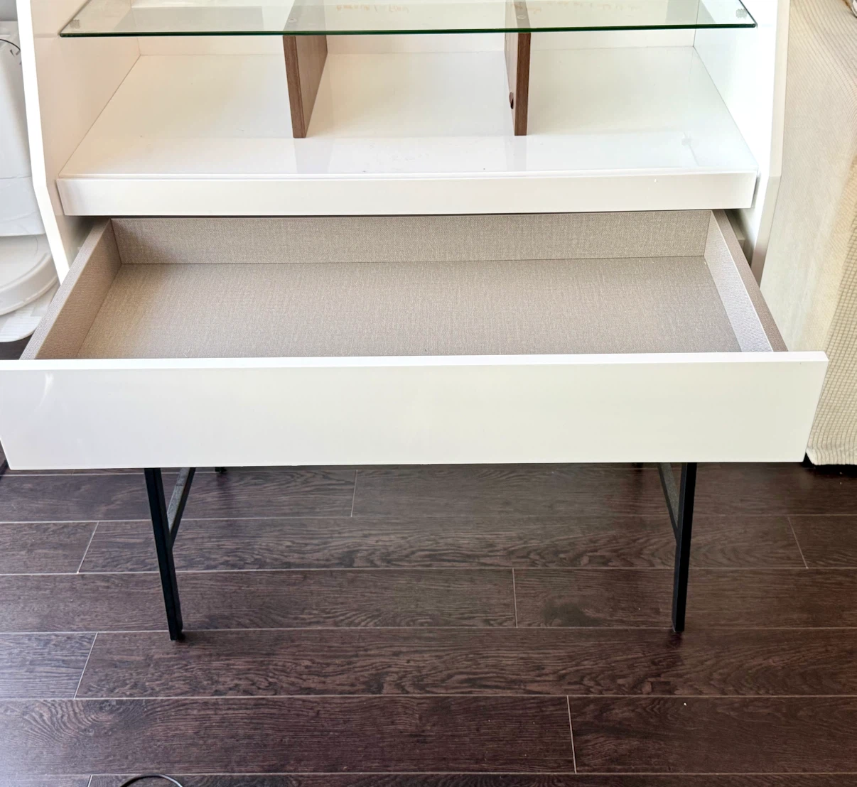 ELORA Writing Desk - White 82 cm - photo 5