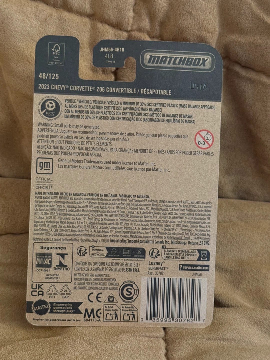 Matchbox 2023 Chevy Corvette Z06 Convertible lot of 2 - photo 3