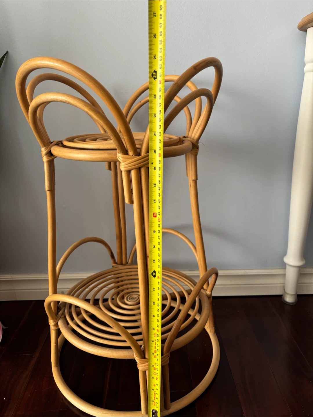 Rattan Plant Stand - photo 2