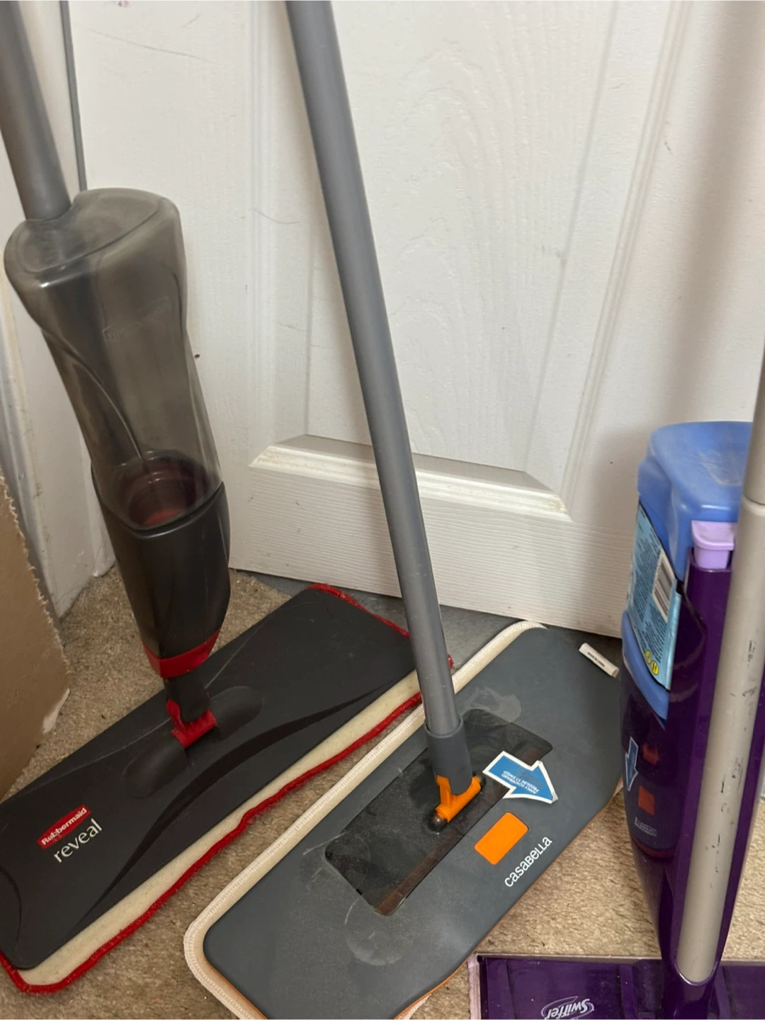 Rubbermaid Reveal, Casabella, and Swiffer WetJet Mops - photo 2