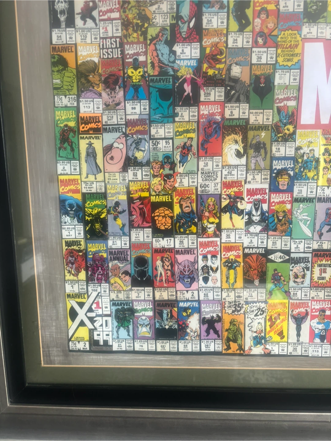 Marvel Comics Corner Collage Art - photo 4