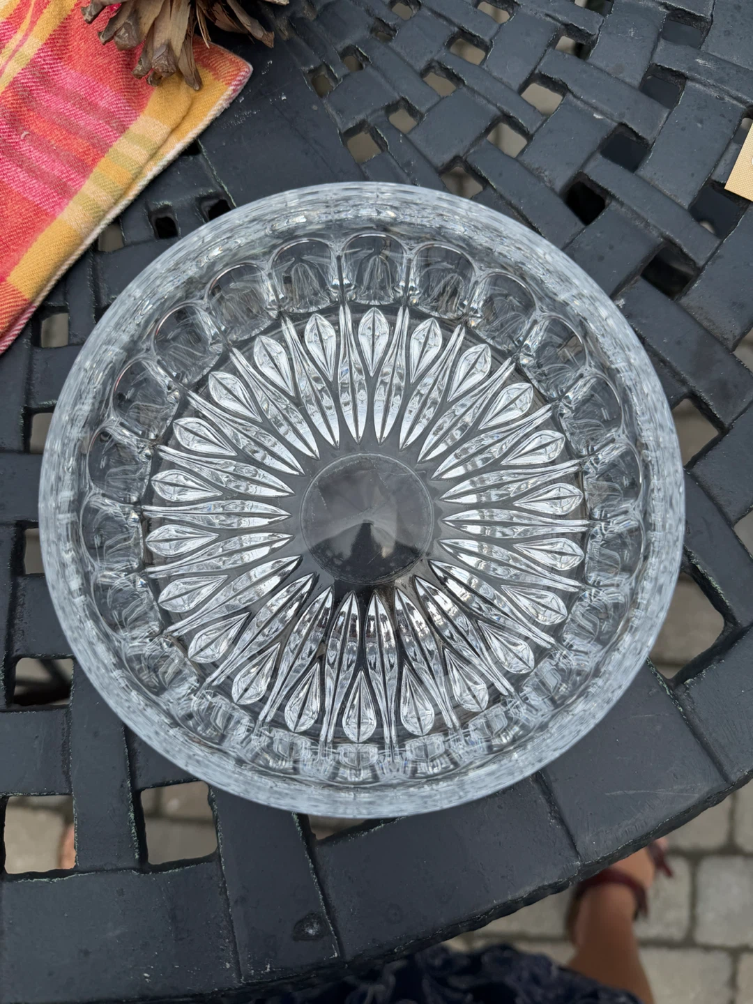 Gorham  Crystal Serving Bowl
