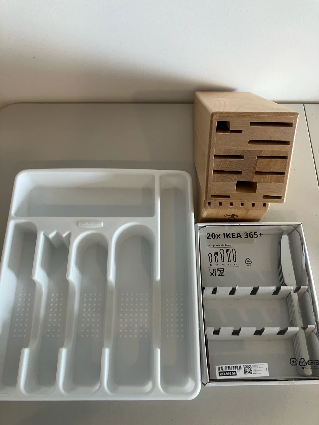 (Free) Cutlery organizer, Knife block, Ikea knifes
