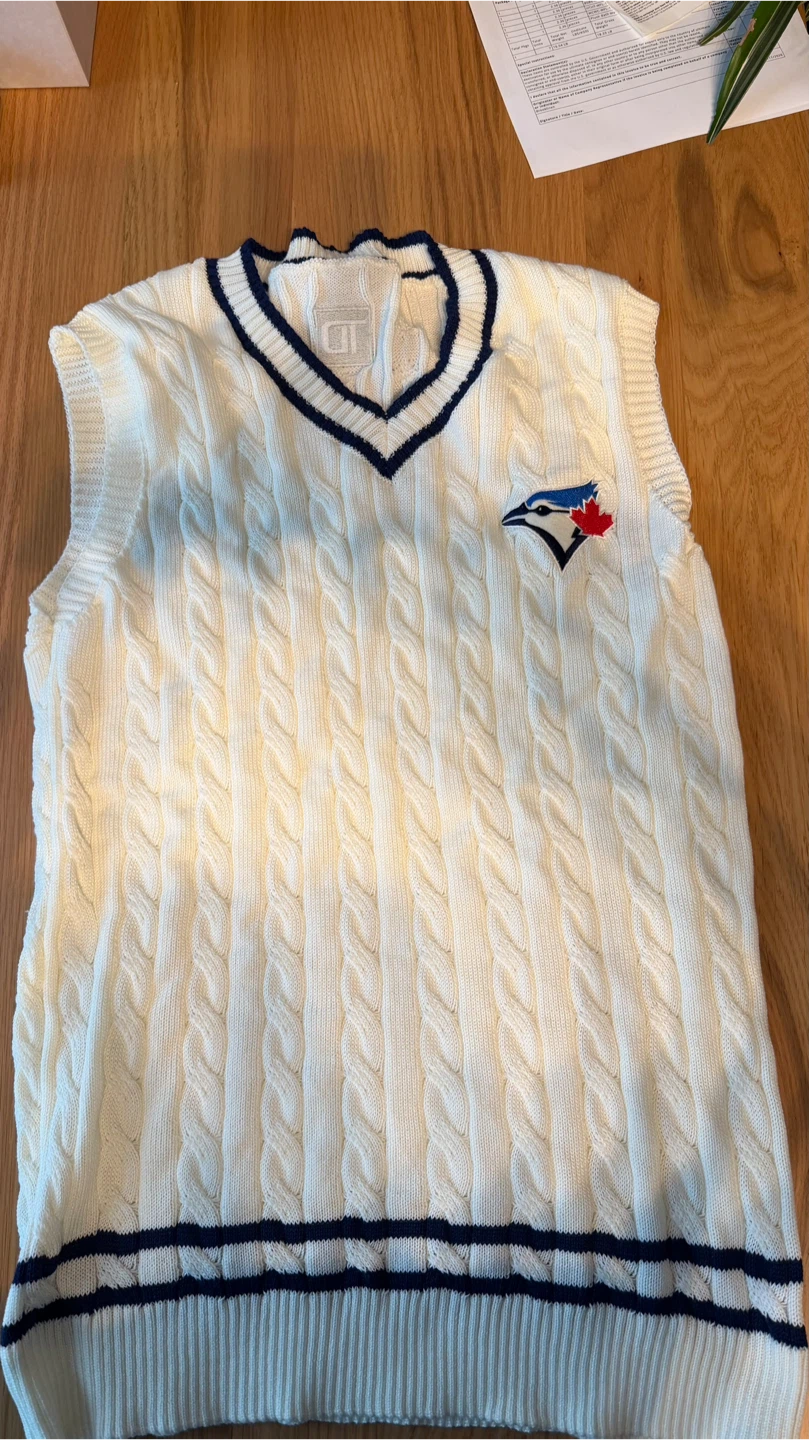 Toronto Blue Jays Cable Knit Vest