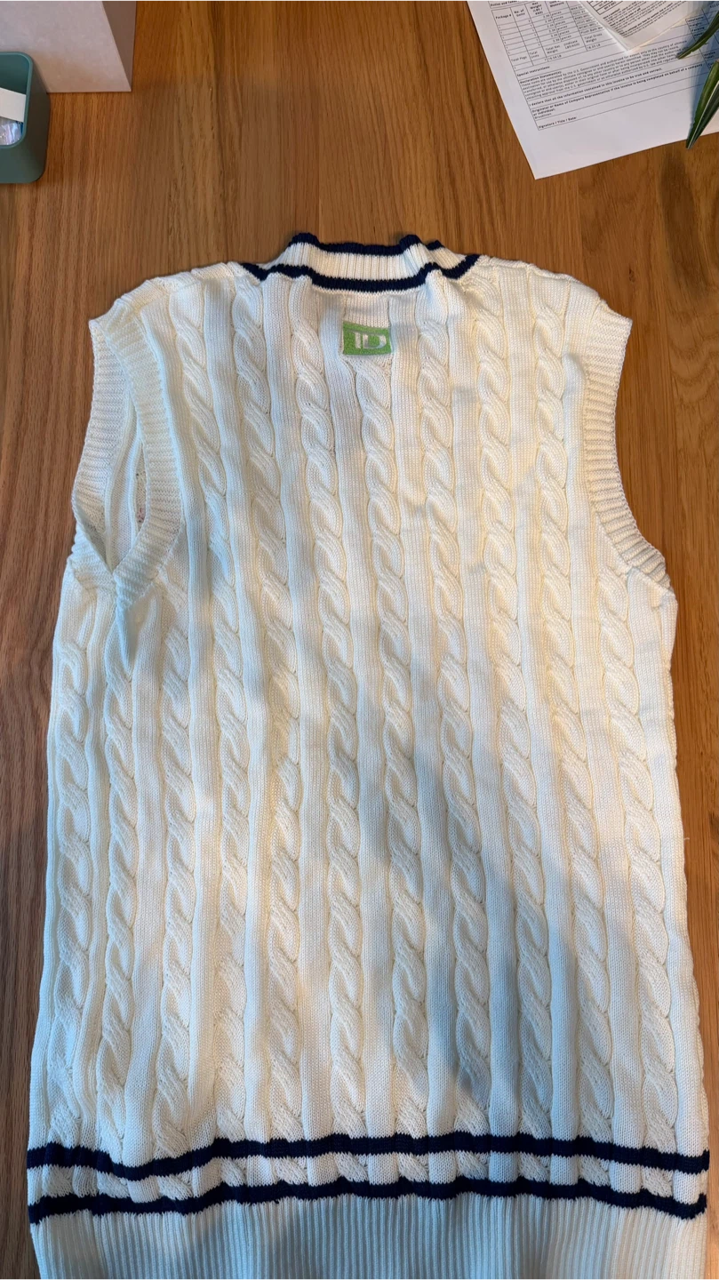 Toronto Blue Jays Cable Knit Vest - photo 2