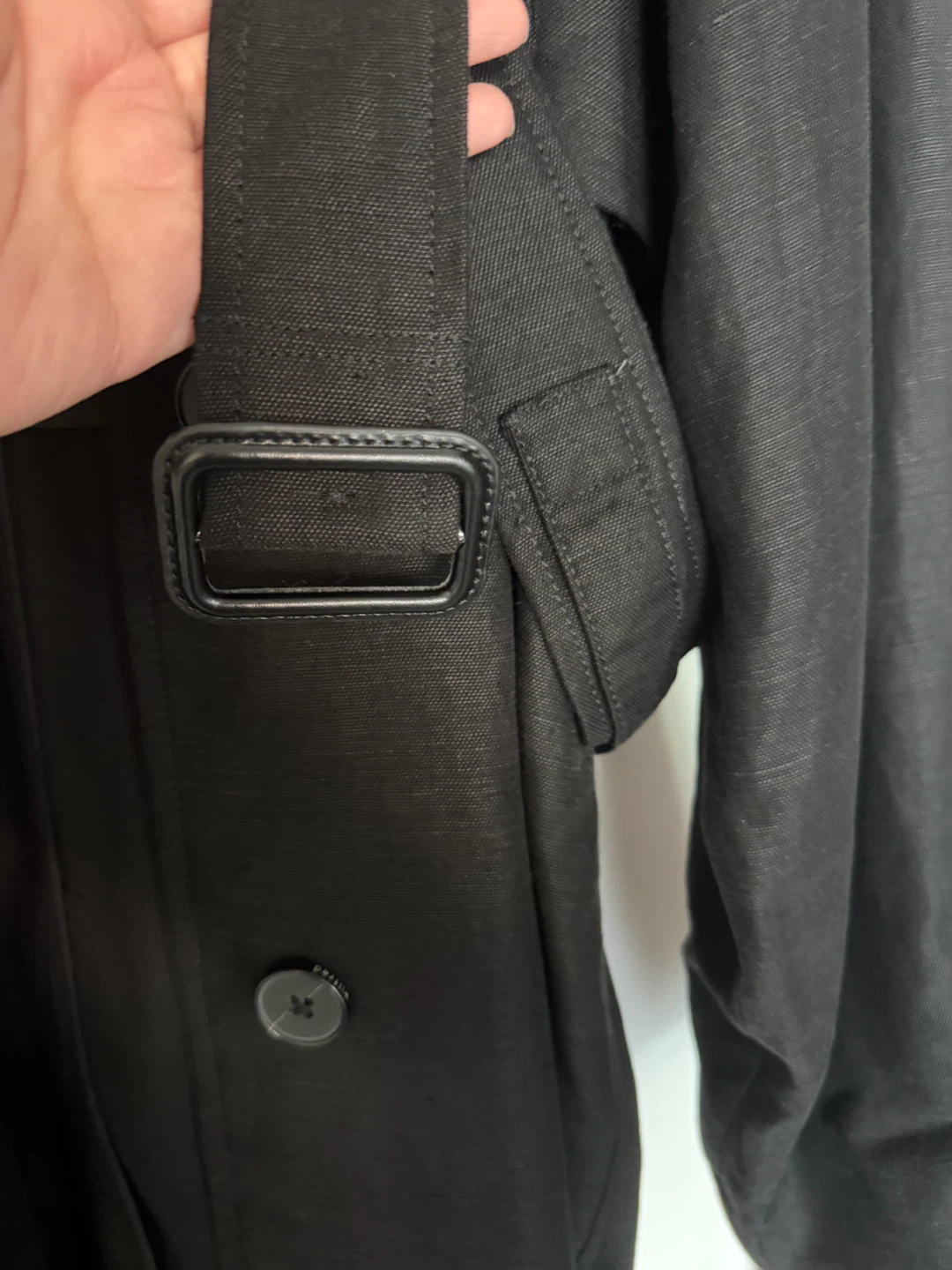 Wilfred Black Trench Coat - photo 4