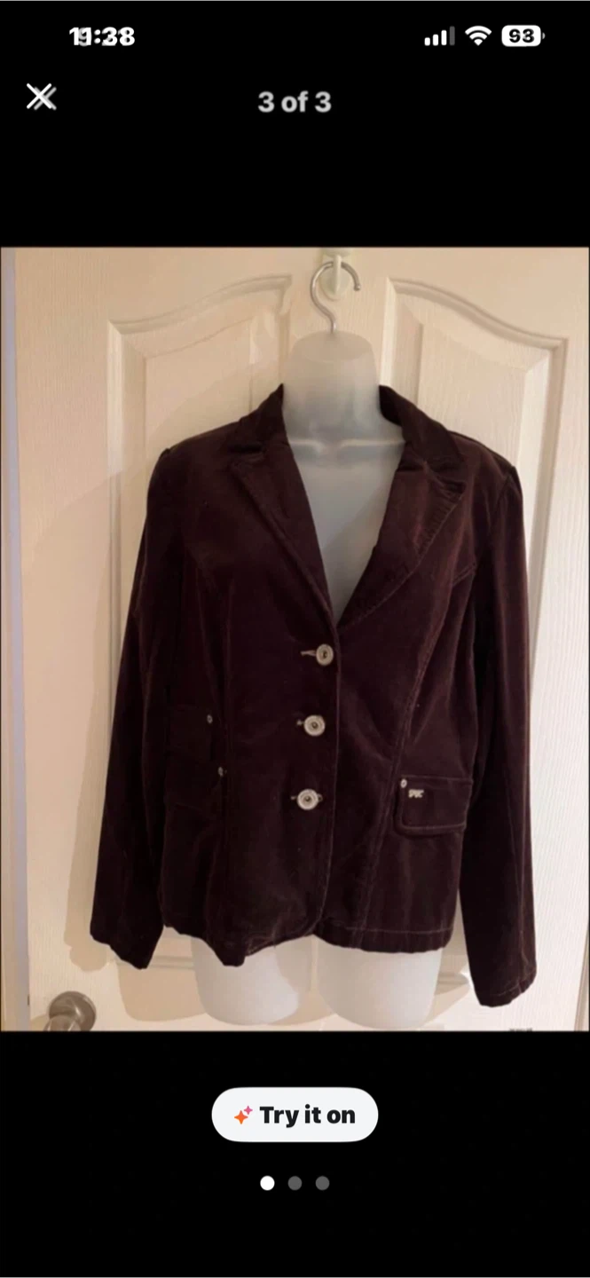 The Bay/La Baie Chocolate Front Blazer