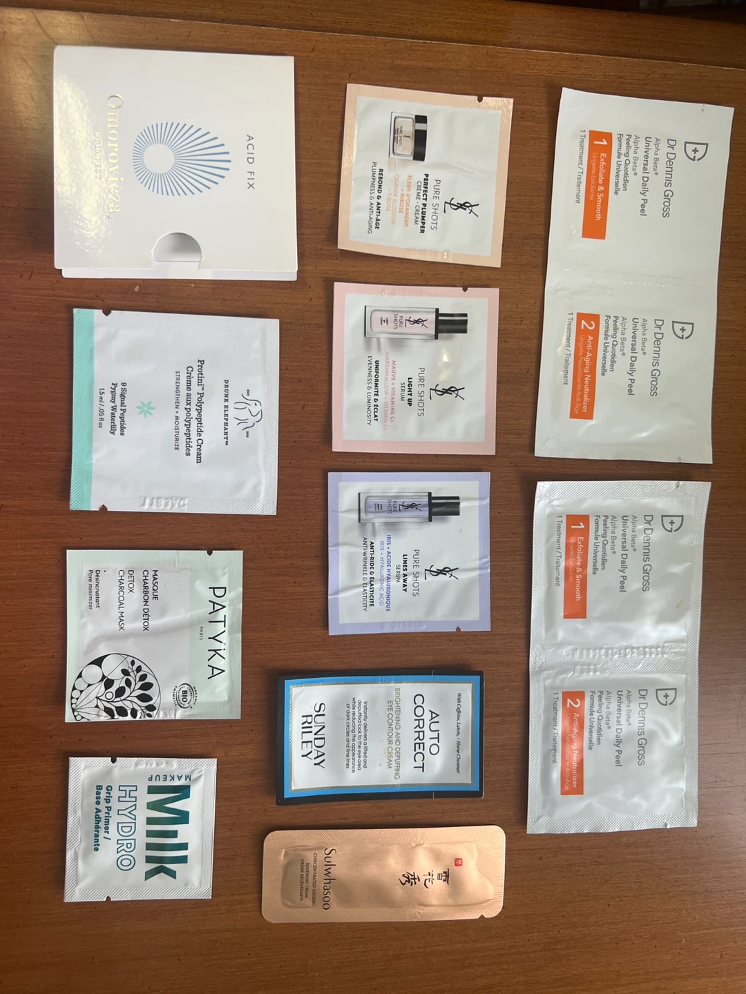Skincare Samples