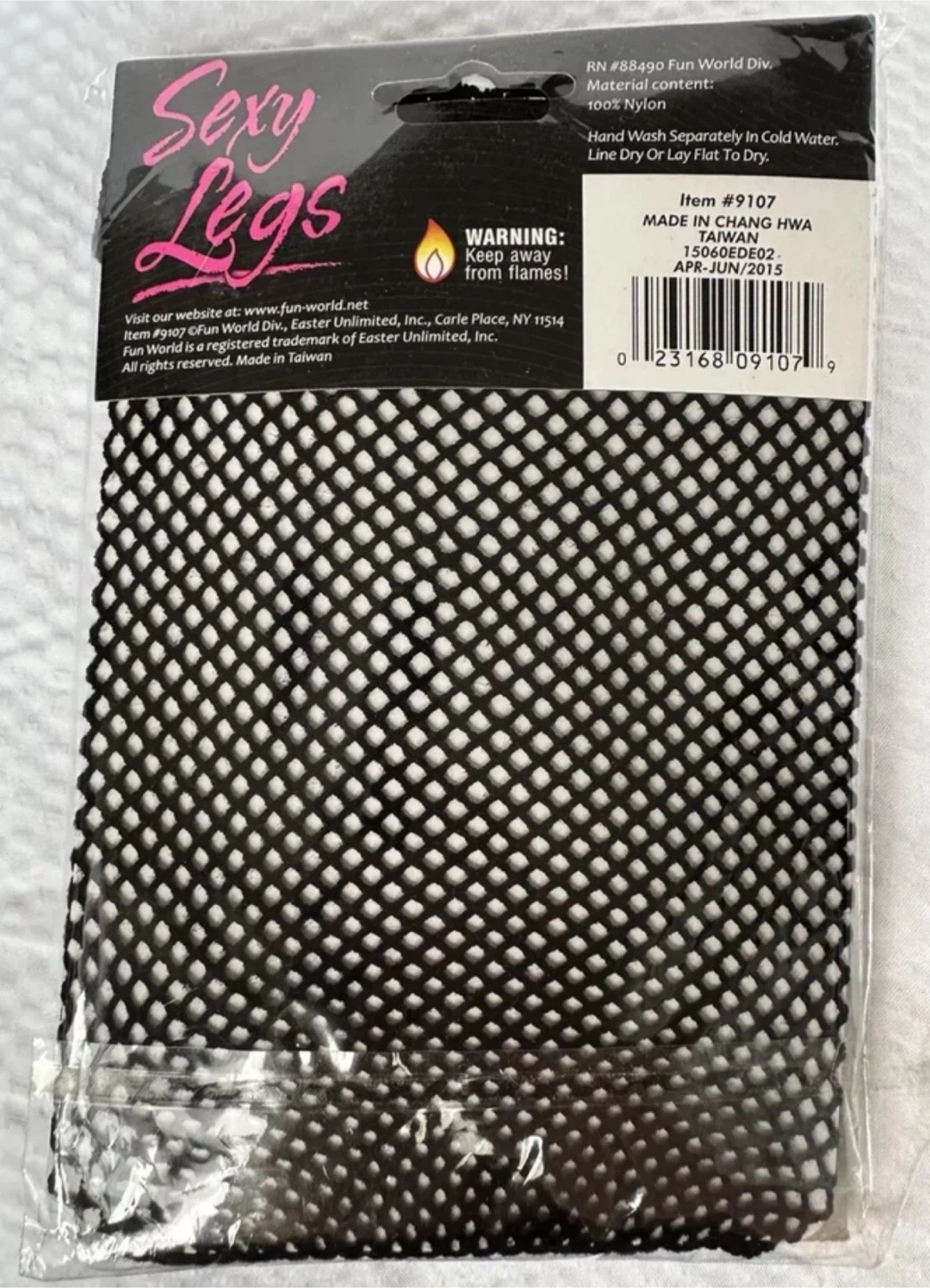 NEW Sexy Legs Women's Seamless Fishnet Pantyhose Black, One size - photo 2