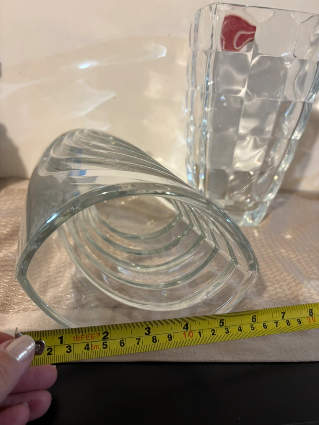 Clear Glass Vases Set - photo 5