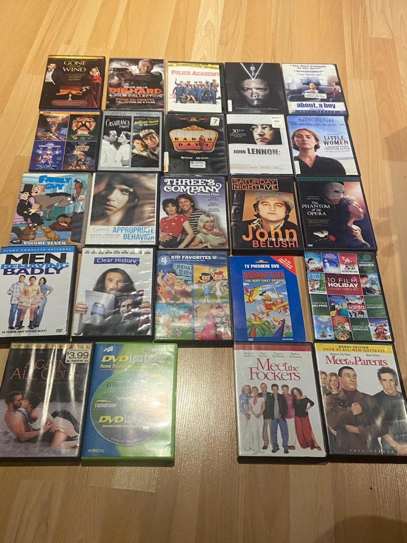 $20 for the entire DVD lot - photo 2