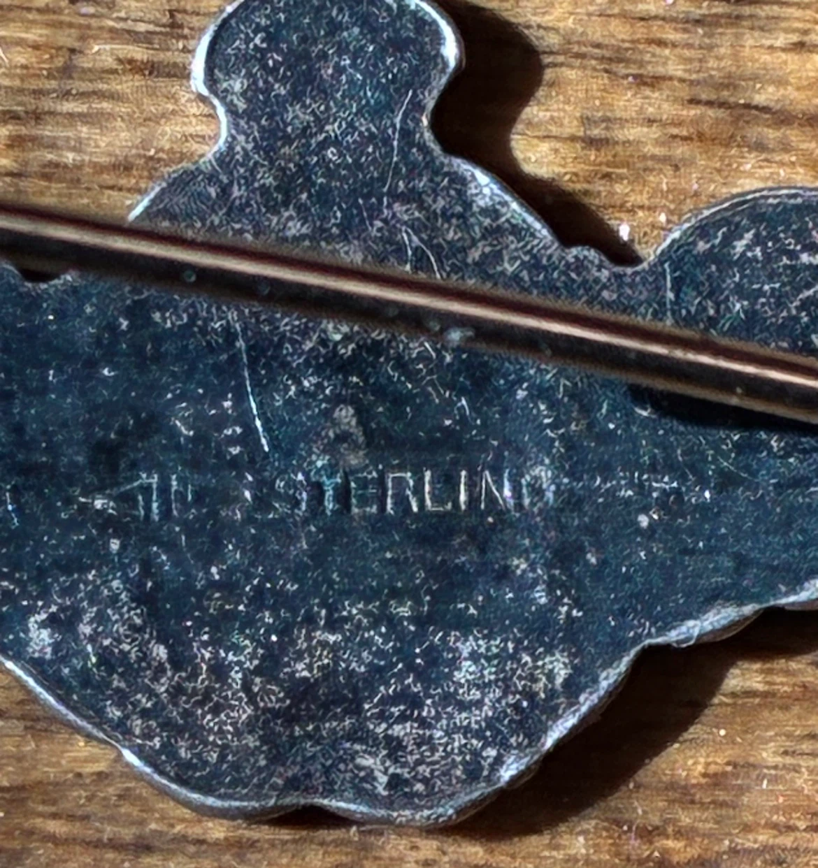 WWII RCAF Sterling Silver Sweetheart Wings Brooch jewelry - photo 4