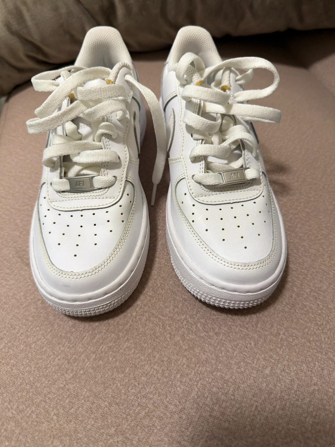 Nike Air Force 1 Low White Sneakers - photo 2