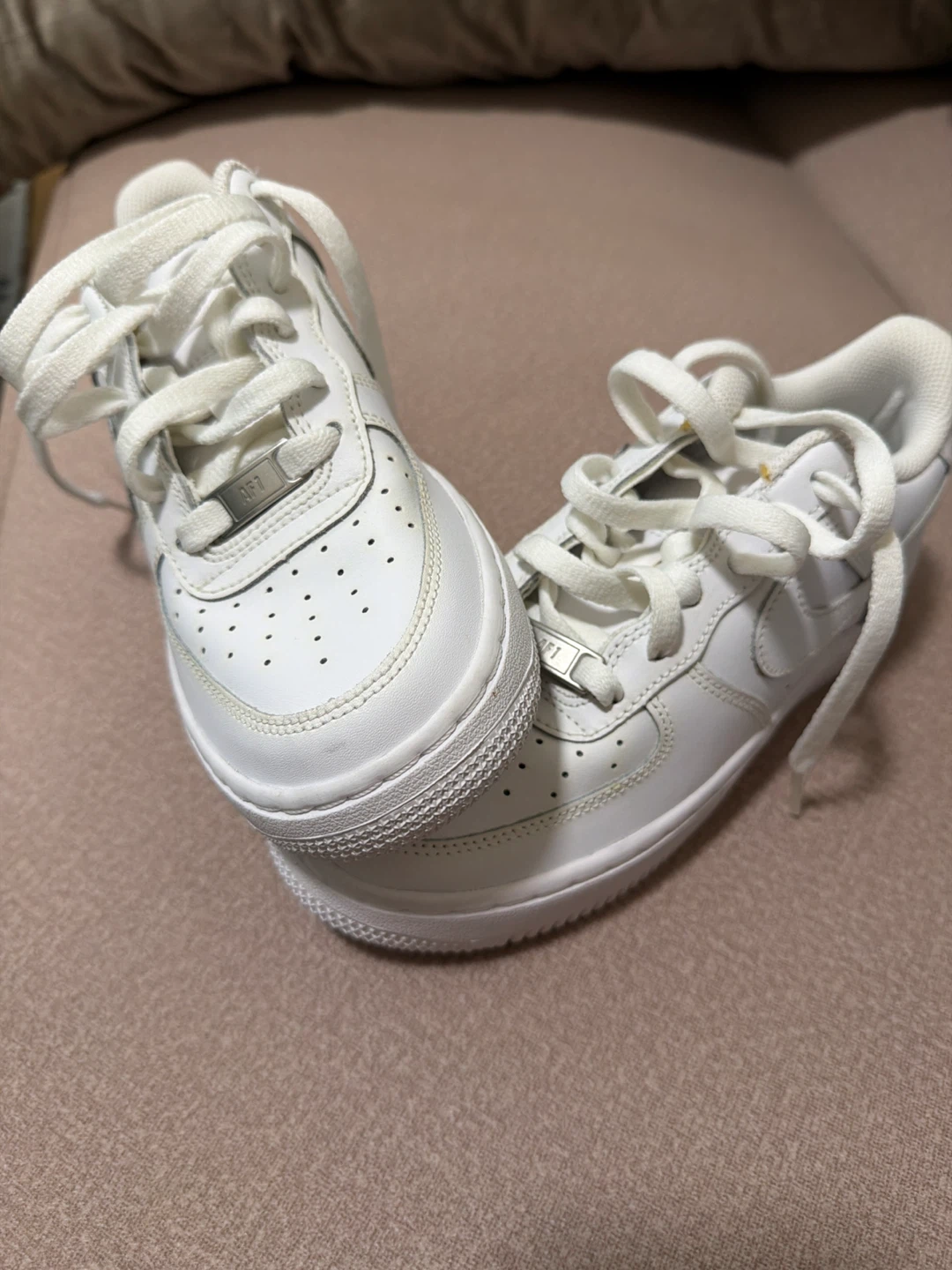 Nike Air Force 1 Low White Sneakers - photo 3