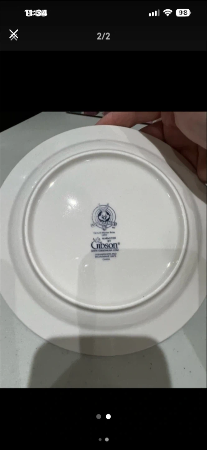 Tweety Bird Plate - Gibson - photo 2