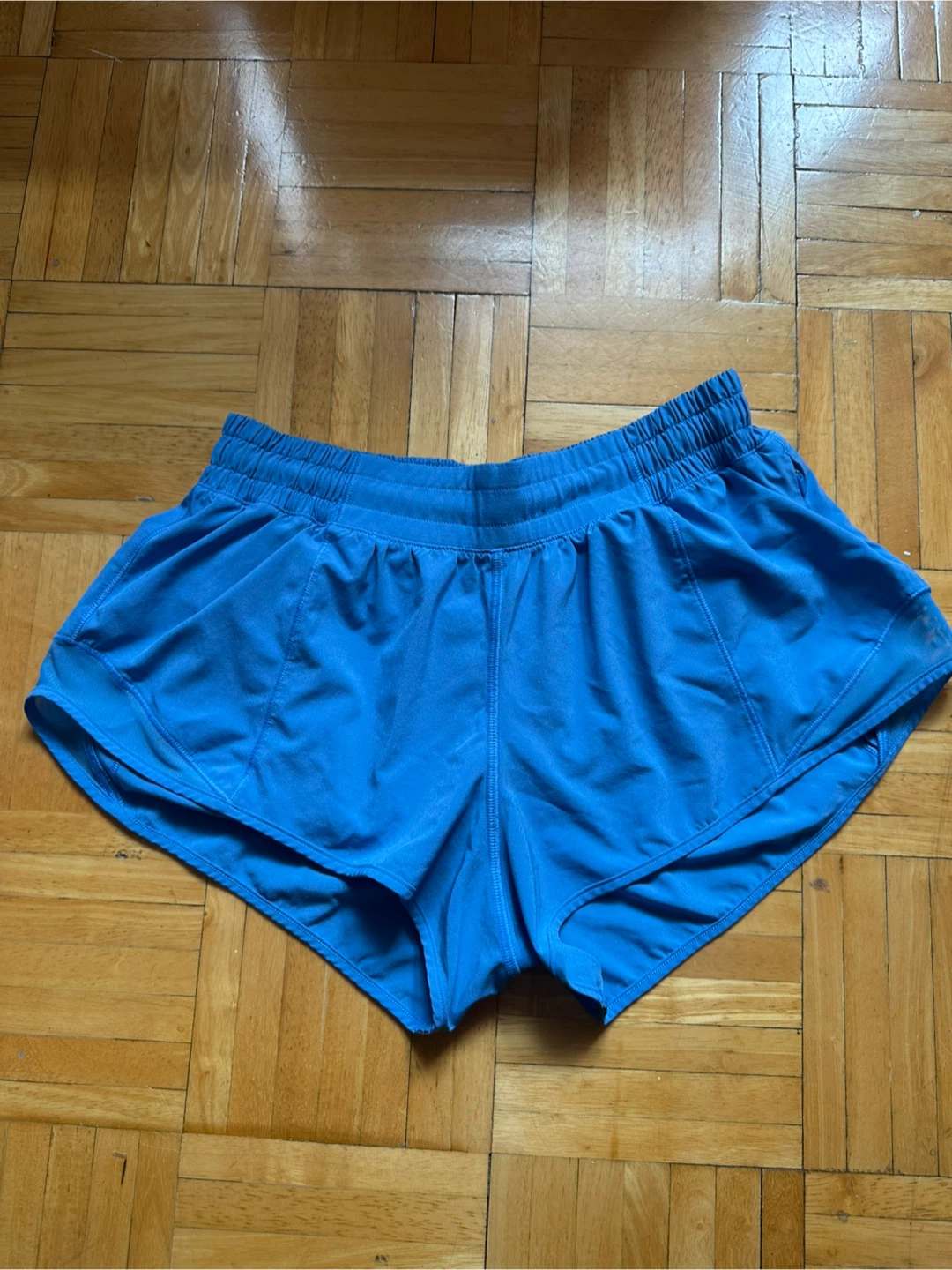 Lululemon Blue Running Shorts Size 8