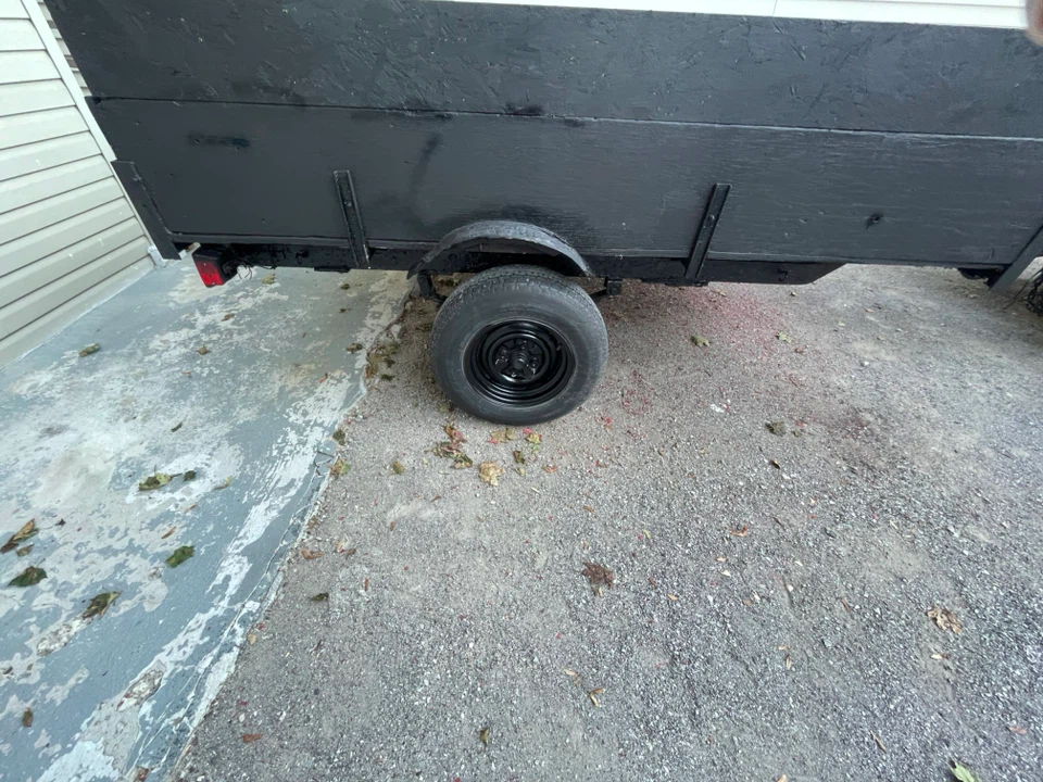 Black Utility Trailer - photo 4