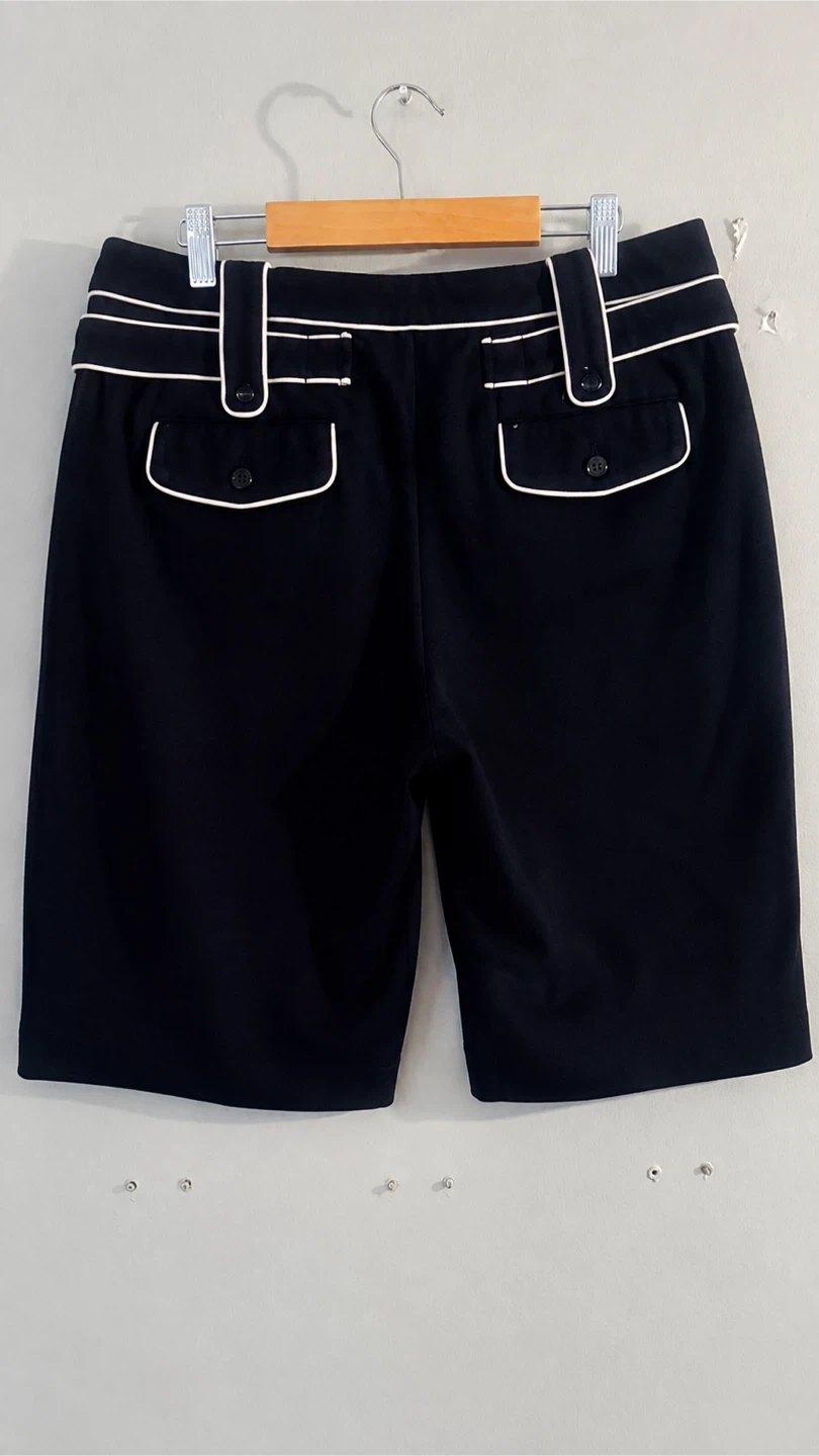 Larry Levine Black Shorts Size 10 - photo 3