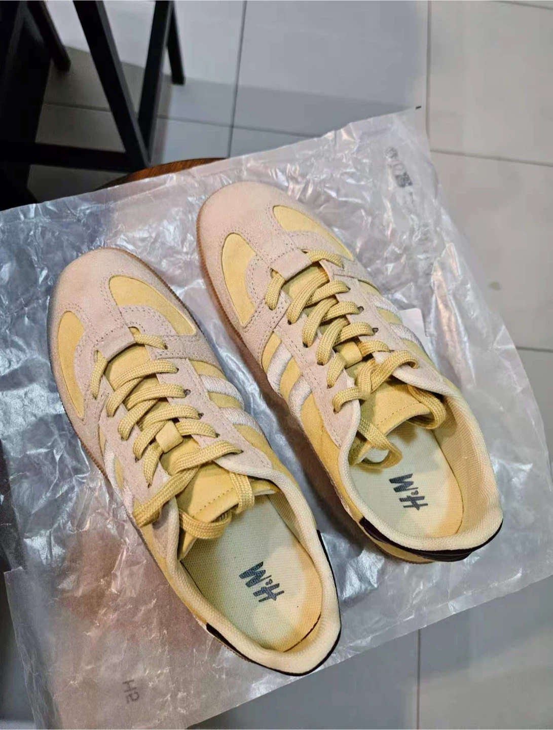 Yellow H&M Sneakers - EUR 38 / US 7 - NEED TO SELL EVERYTHING
