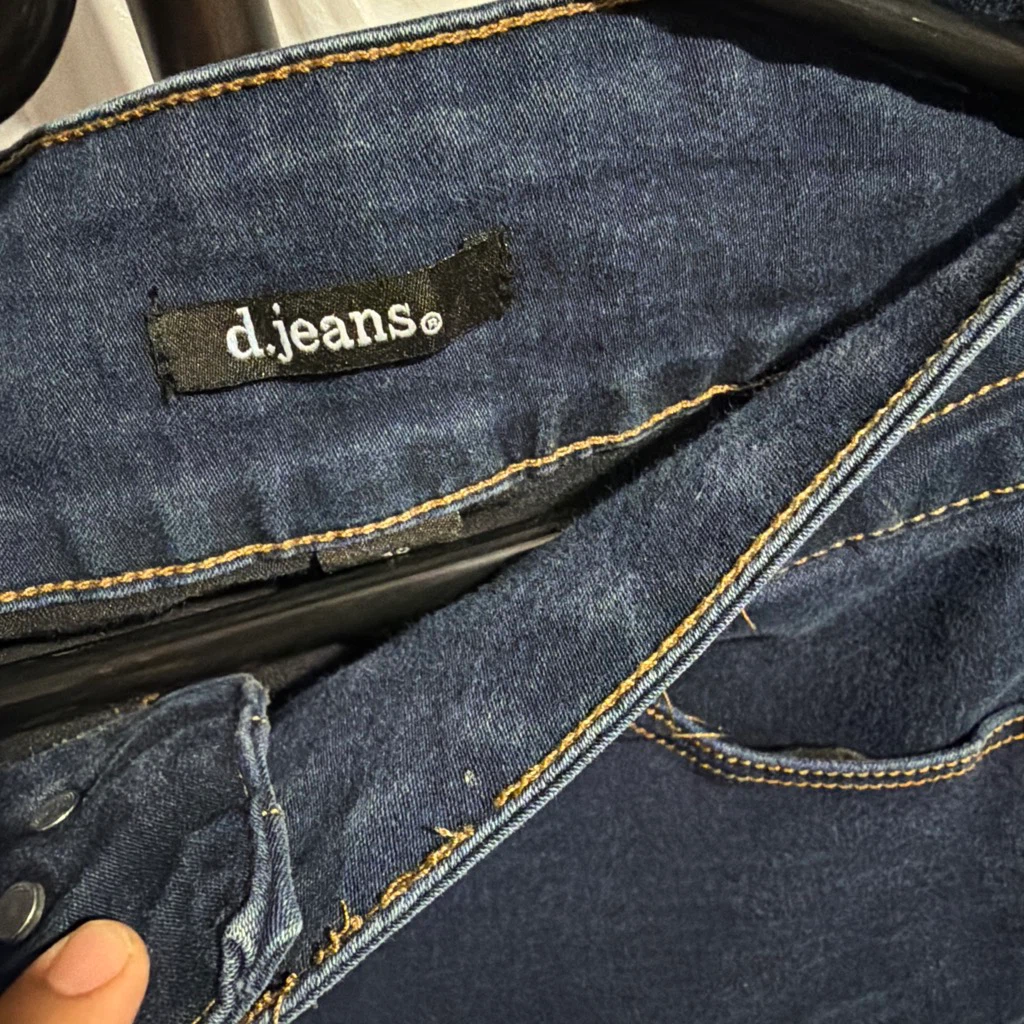 d.jeans. High Waist Cropped Jeans capri - photo 2