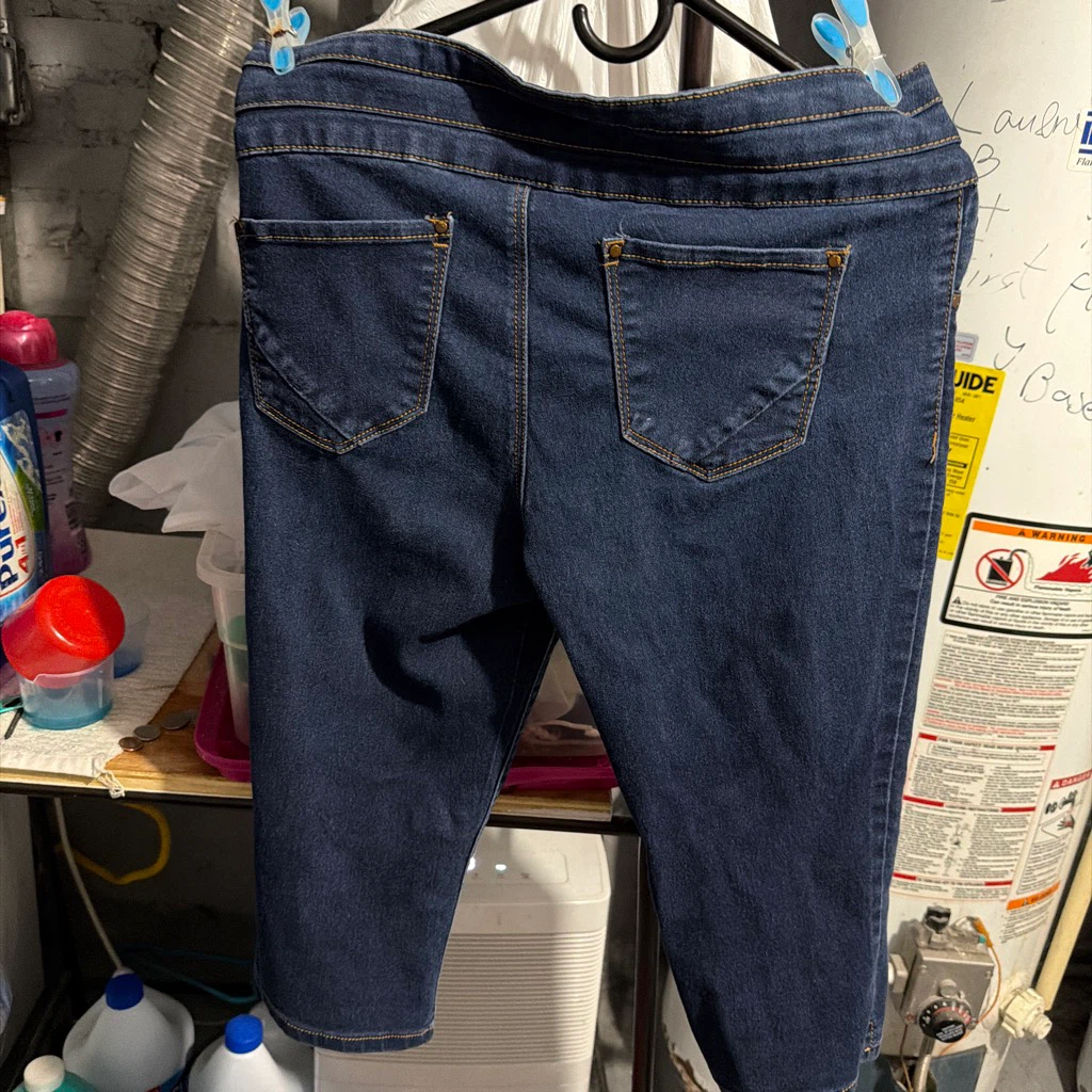 d.jeans. High Waist Cropped Jeans capri - photo 3