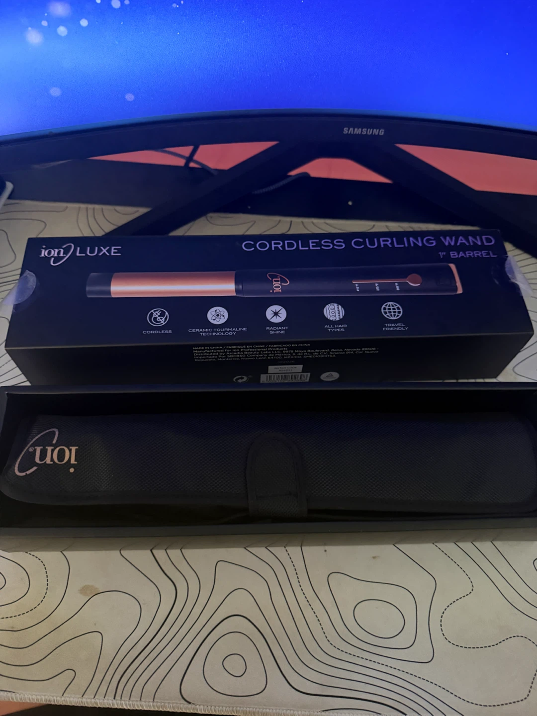 ion LUXE Cordless Curling Wand - photo 2