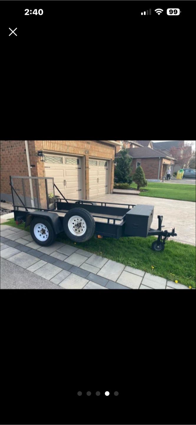 5x8 Trailer with New Tires and Bearings - photo 2