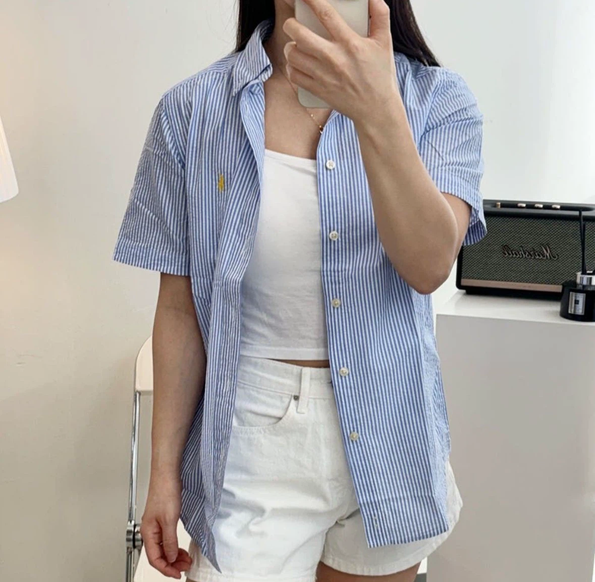 Polo Ralph Lauren seersucker shirt - photo 3