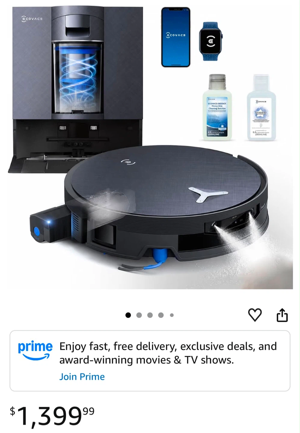 ECOVACS DEEBOT X12 Robot Vacuum and Mop - photo 3