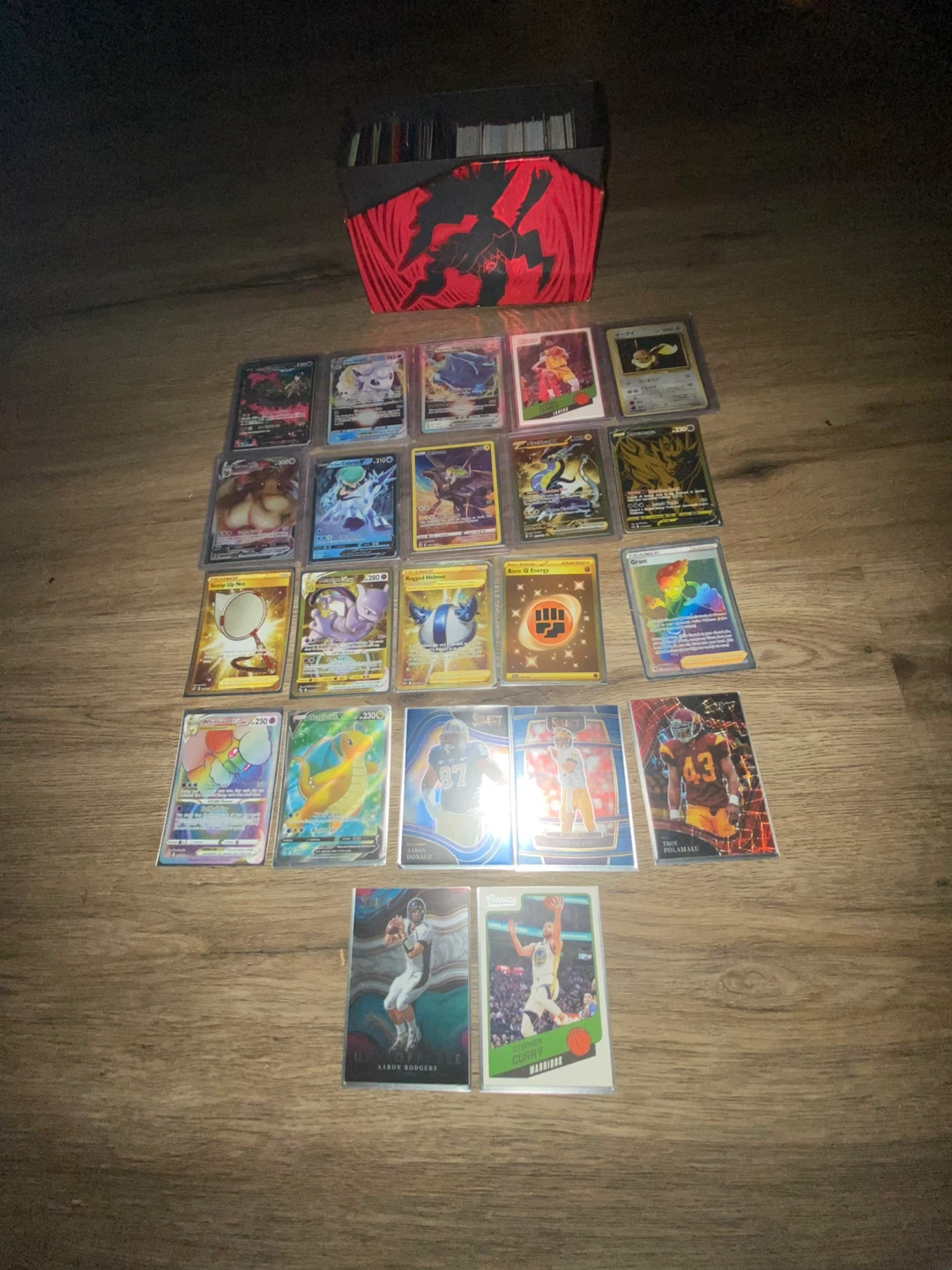 Pokemon and Sports Trading Cards Collection