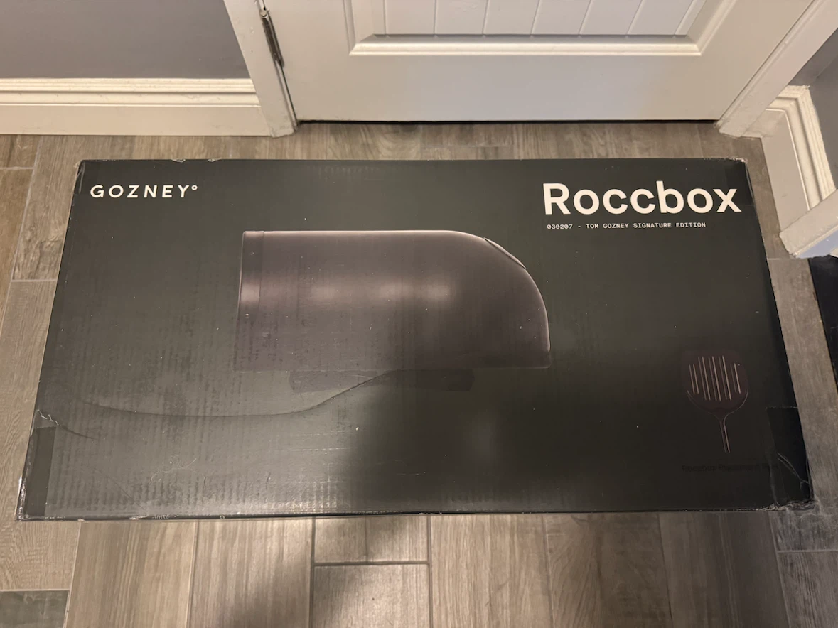 GOZNEY ROCCBOX PIZZA OVEN – BRAND NEW SEALED BOX + COVER