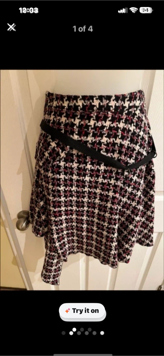 Toupy Paris Skirt Size 40