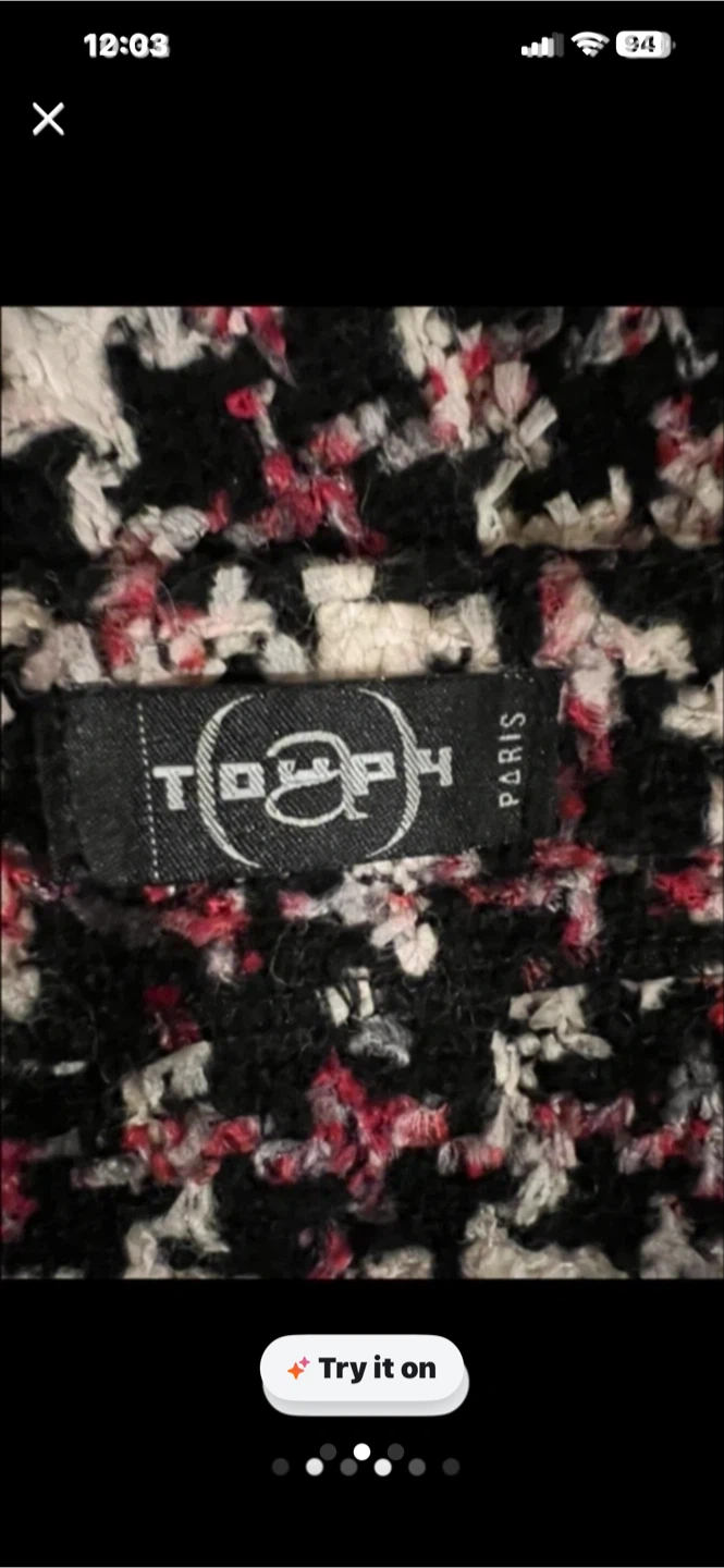 Toupy Paris Skirt Size 40 - photo 3