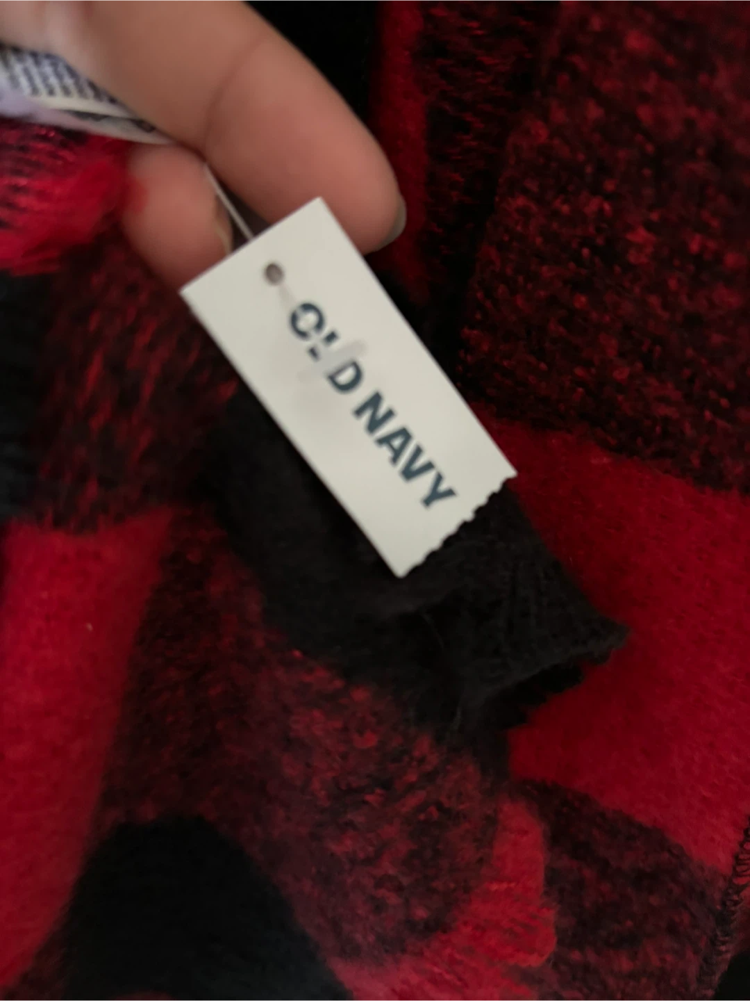 Old Navy Buffalo Plaid Poncho Wrap - photo 2