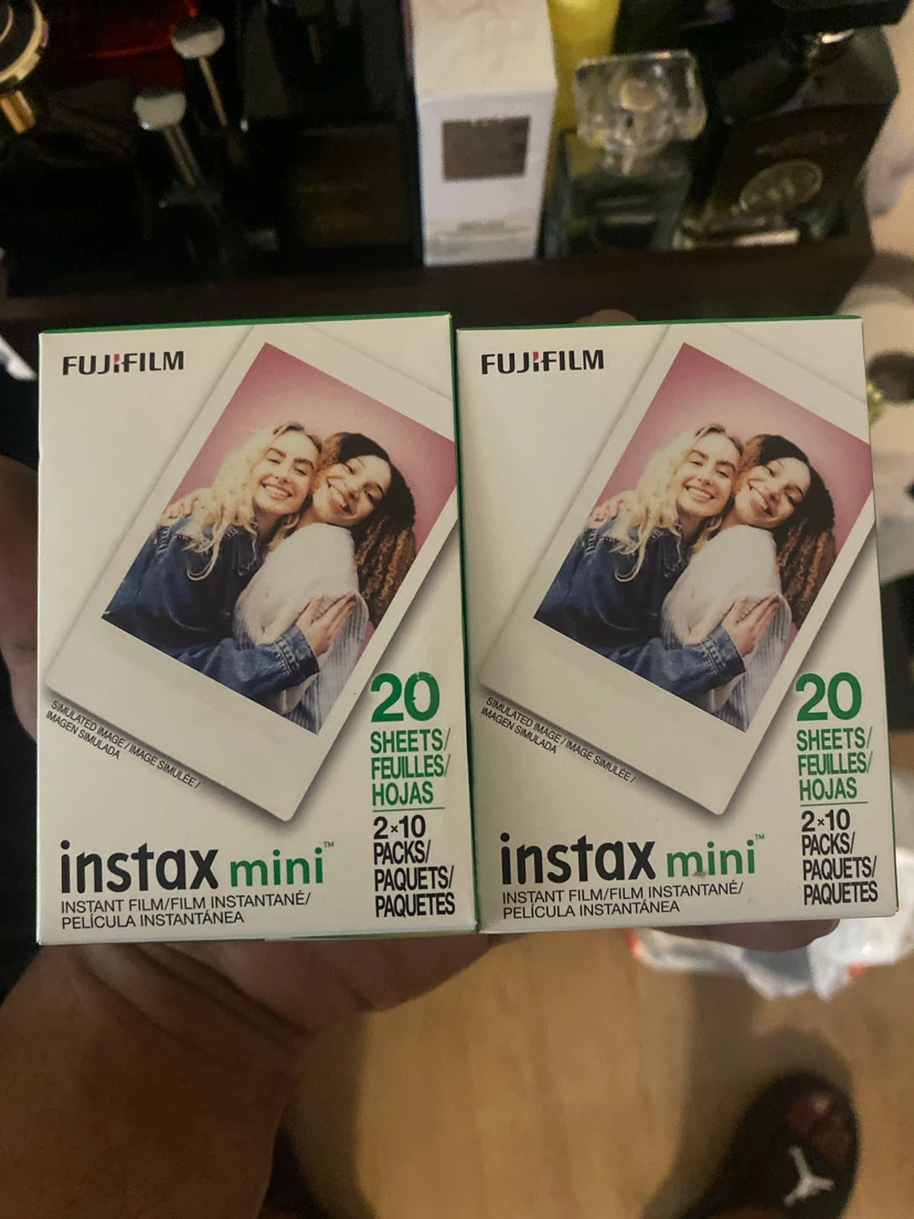 2 Fujifilm Instax Mini Instant Film Packs