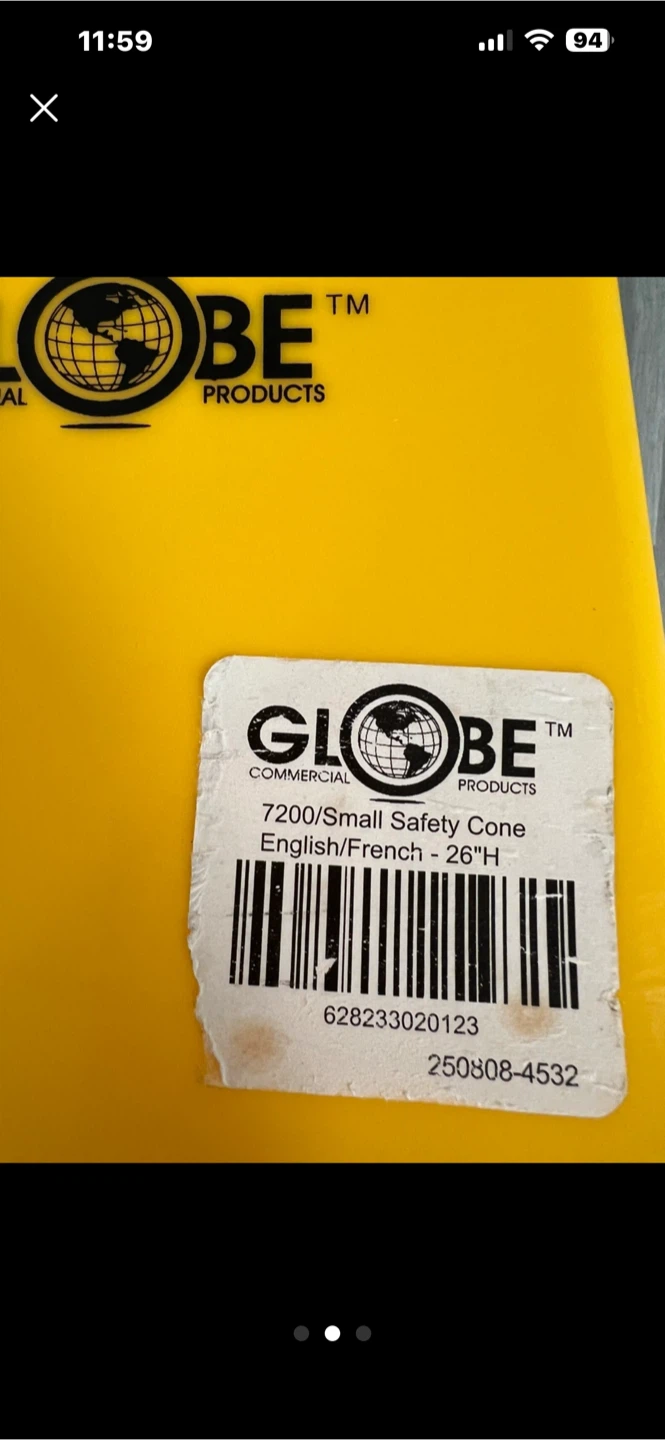 Globe Commercial Safety Cone - 26" - photo 2