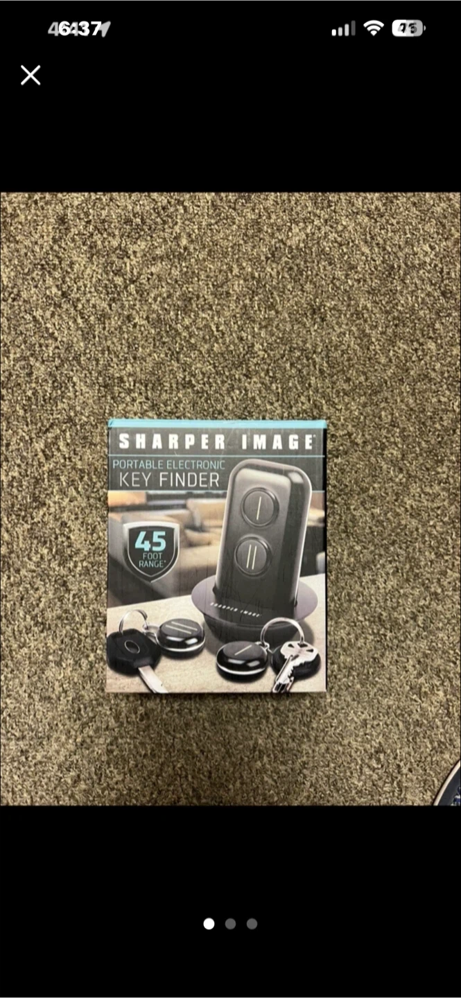 Sharper Image Portable Electronic Key Finder Set