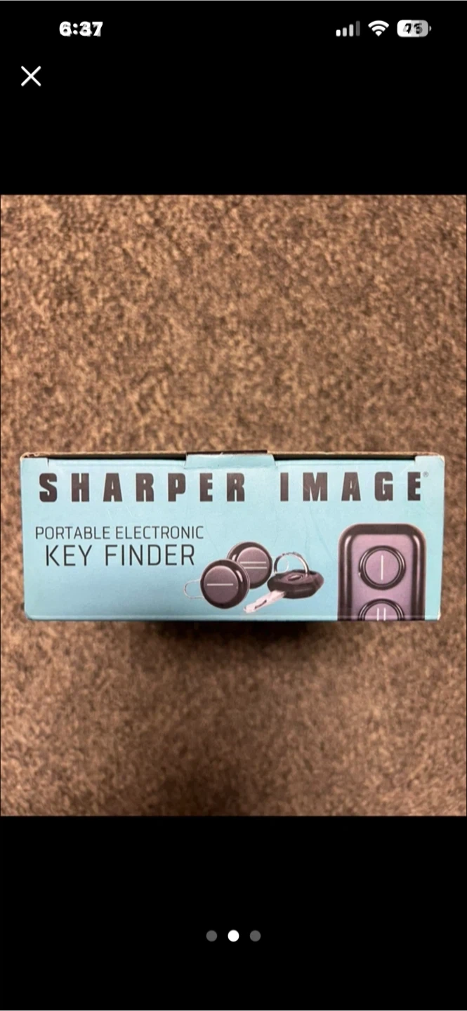 Sharper Image Portable Electronic Key Finder Set - photo 2