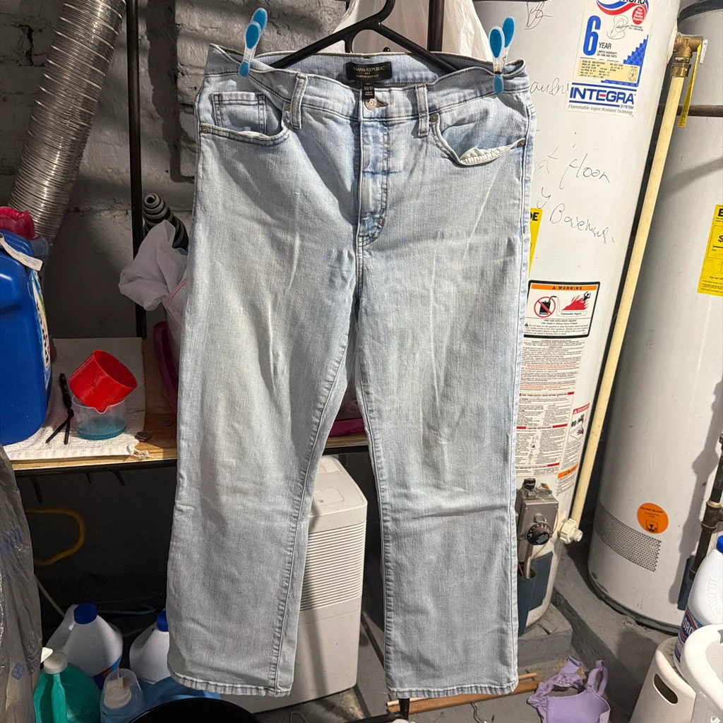 Banana Republic Cropped Bootcut Jeans Size 30/10 - photo 3