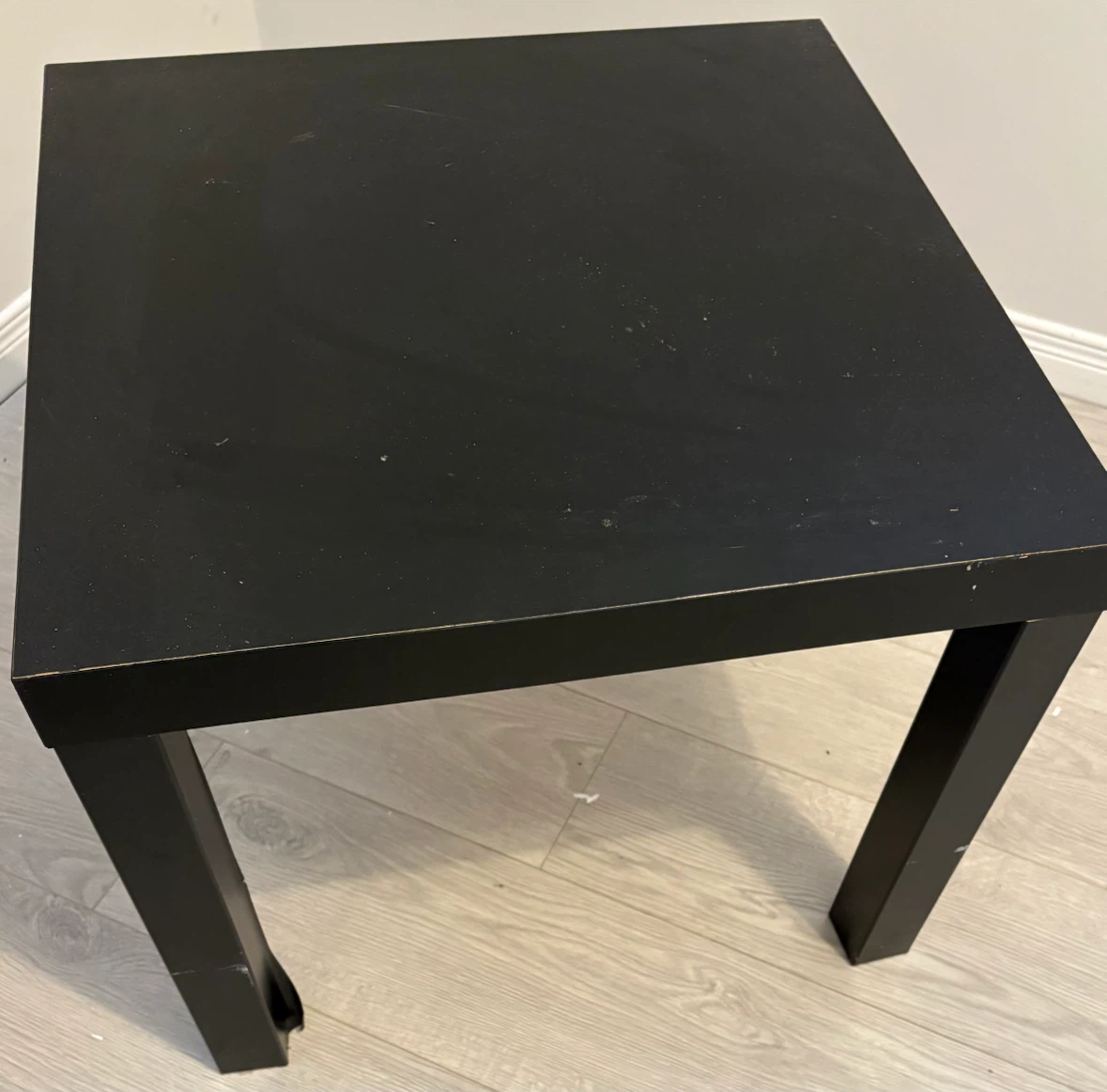 Black 2-Drawer Nightstand and 1 night table - photo 3