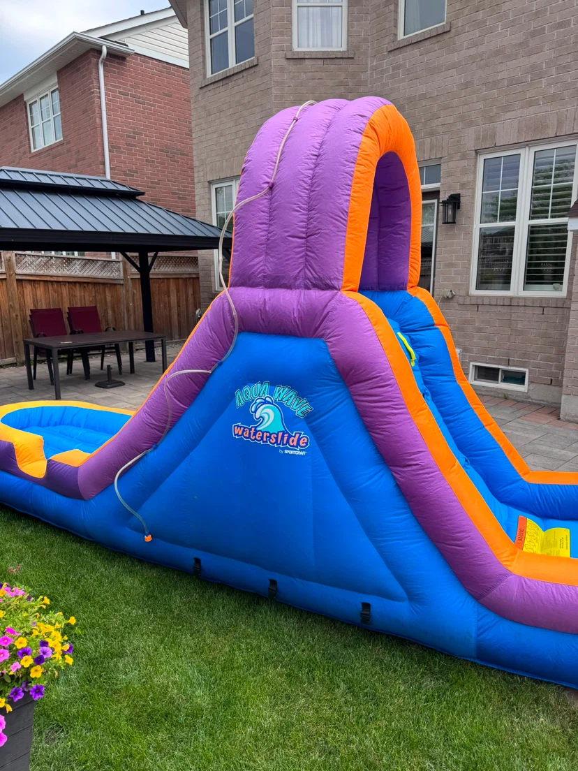 Aqua Wave Waterslide - Inflatable Water Slide with Blower - photo 4