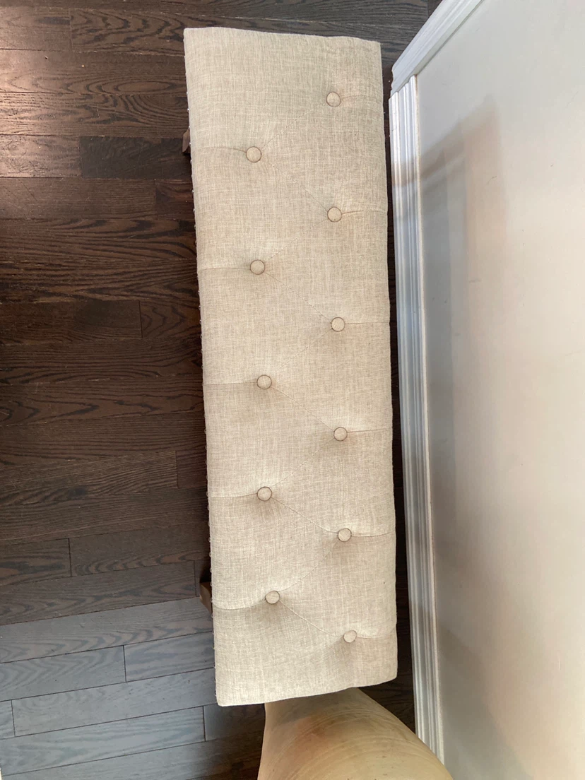 Tufted Upholstered Bench - photo 3