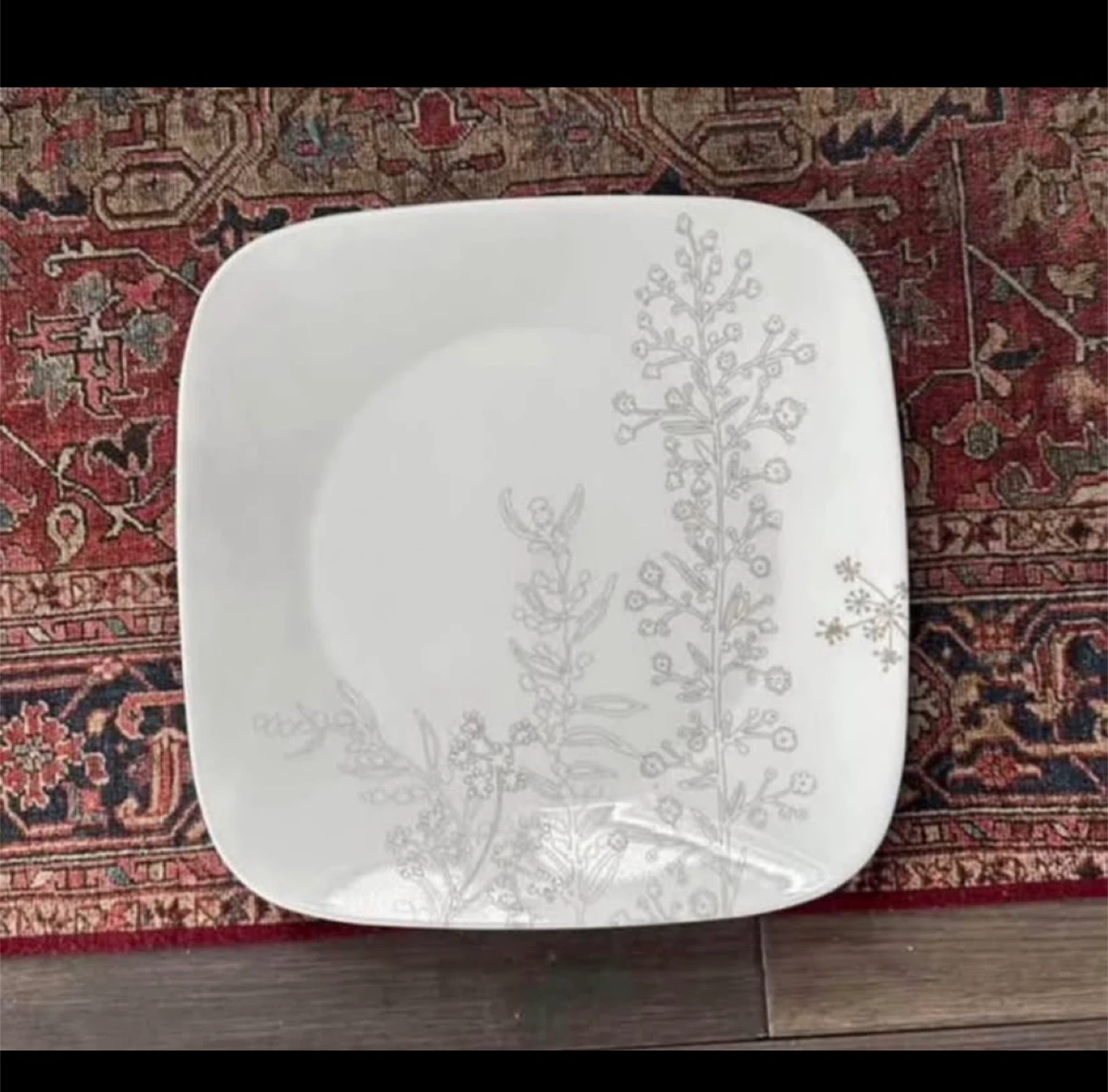 6 Large Corelle/Corning Ware Plates - 10.5 inches