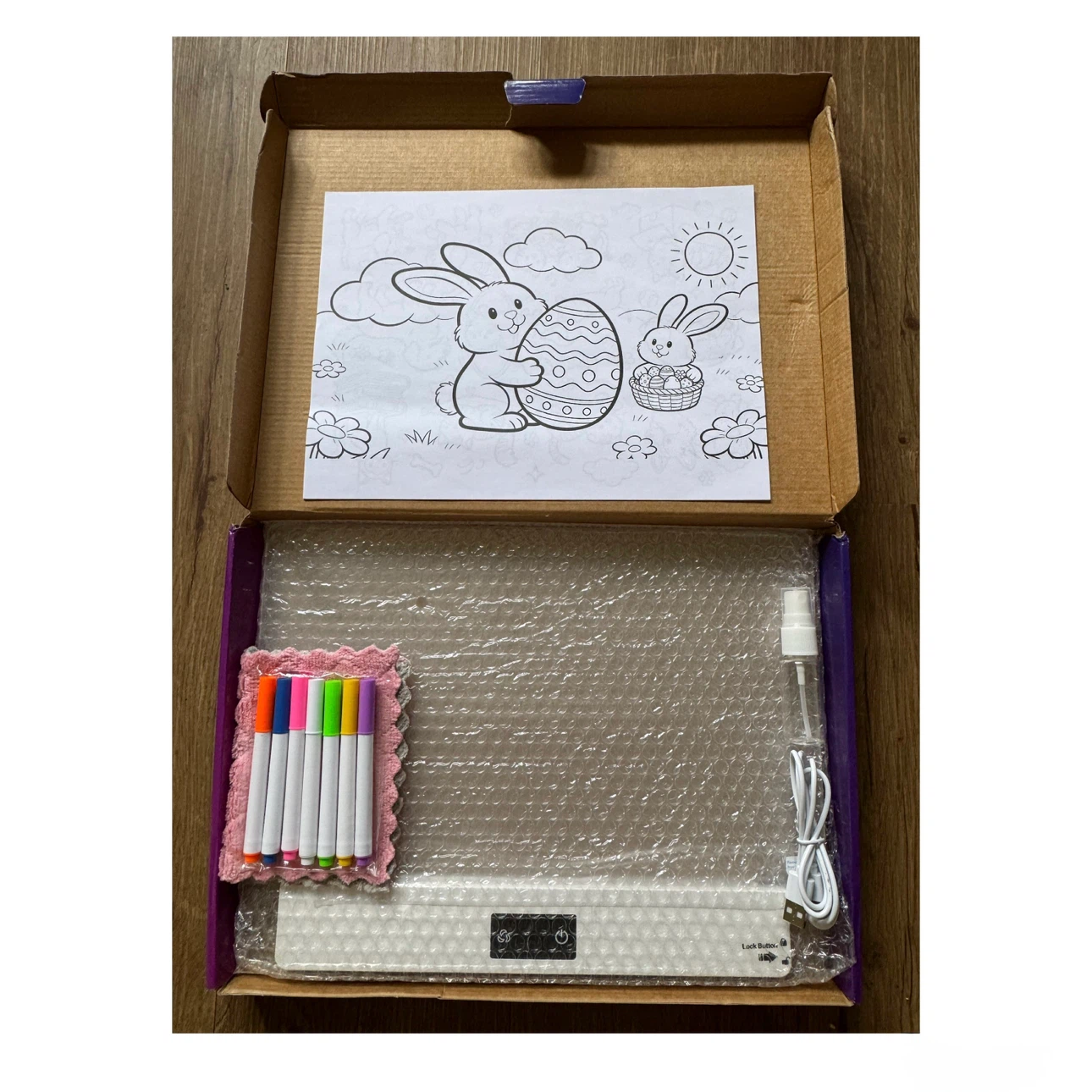 Brand new 16" LED Drawing Board for Kids Birthday Gift for Girls - photo 2