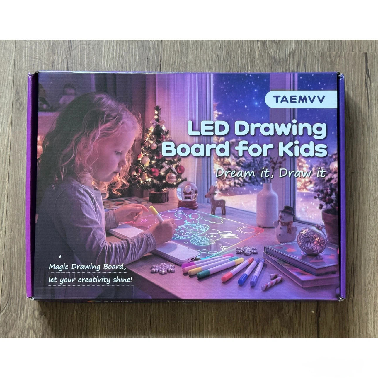 Brand new 16" LED Drawing Board for Kids Birthday Gift for Girls - photo 3