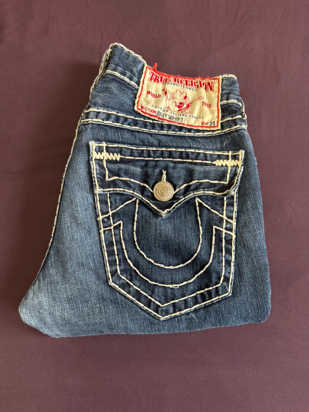Men’s True Religion Jeans Super T Billy Bootcut