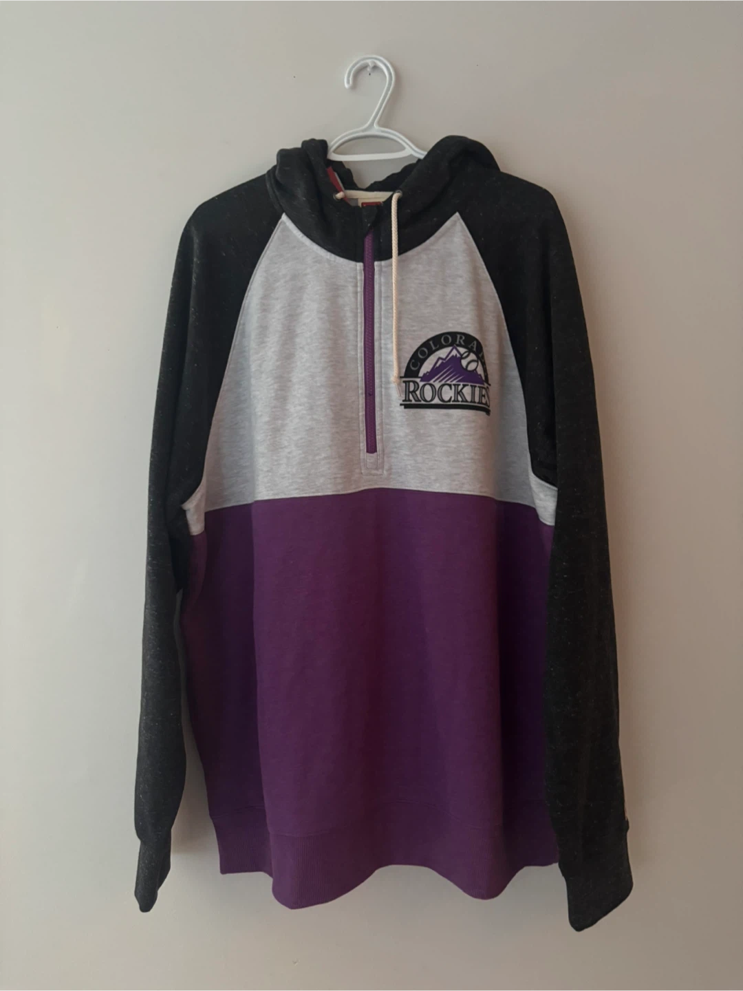 Colorado Rockies 1/4 Zip Hoodie