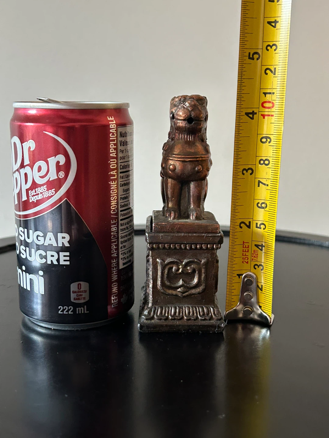 Vintage Bronze/Brass Foo Dog Incense Burner - photo 2